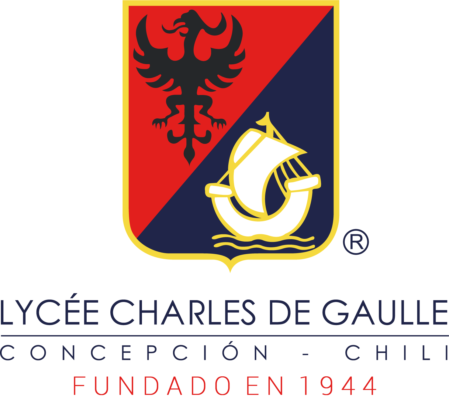 Lycée Charles de Gaulle logo